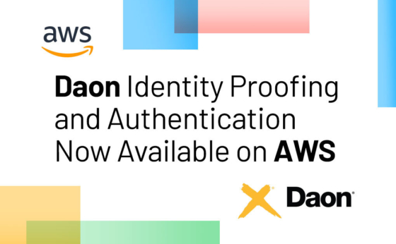 Daon IdentityX now on AWS